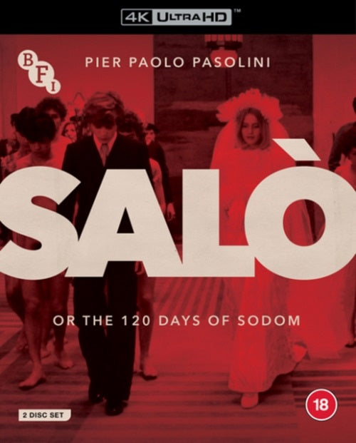 Salo (Paolo Bonacelli Giorgio Cataldi) 4K Ultra HD Region B Blu-ray Presale
