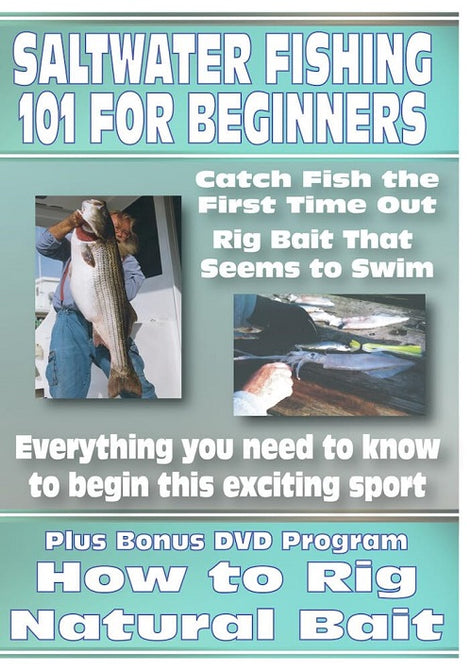 Saltwater Fishing 101 For Beginners And How To Rig Bait New DVD Presale