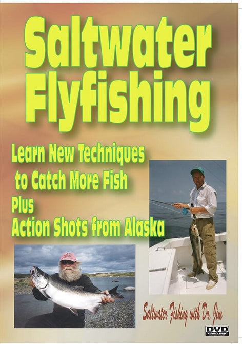 Saltwater Flyfishing Learn New Techniques (Dr. Jim Wright) New DVD Presale
