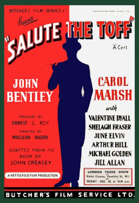 Salute The Toff (John Bentley Carol Marsh Wally Patch) New DVD Presale