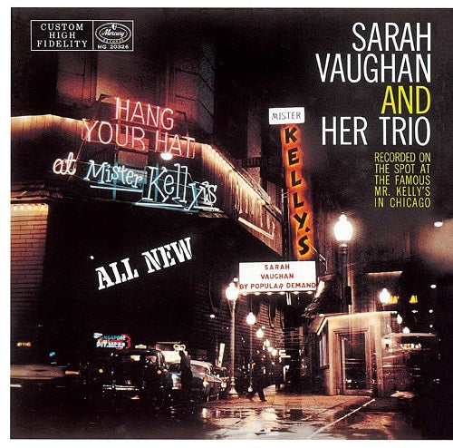 Sarah Vaughan At Mister Kellys UHQCD New CD + Booklet Presale