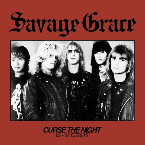Savage Grace Curse the Night 82-84 Demos 82 84 New CD Presale