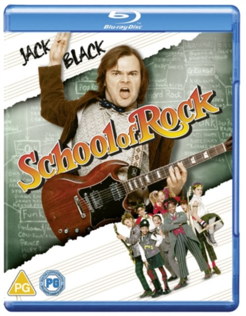School of Rock (Jack Black Joan Cusack Mike White) Region B Blu-ray Presale