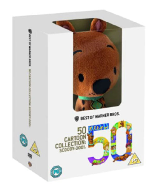 Scooby-Doo Episodes The Best 50 Cartoon Collection Scooby Doo DVD + Plush Toy