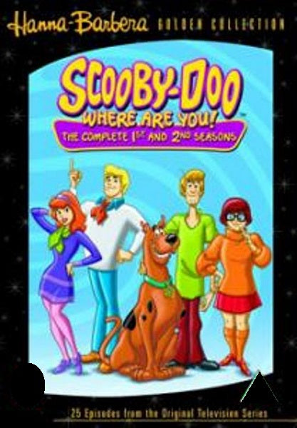 Scooby Doo Where Are You? Original Series 1 + 2 Season DVD Region 2 Scooby-Doo