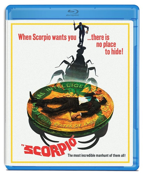 Scorpio (Burt Lancaster Alain Delon Paul Scofield John Colicos) New Blu-ray