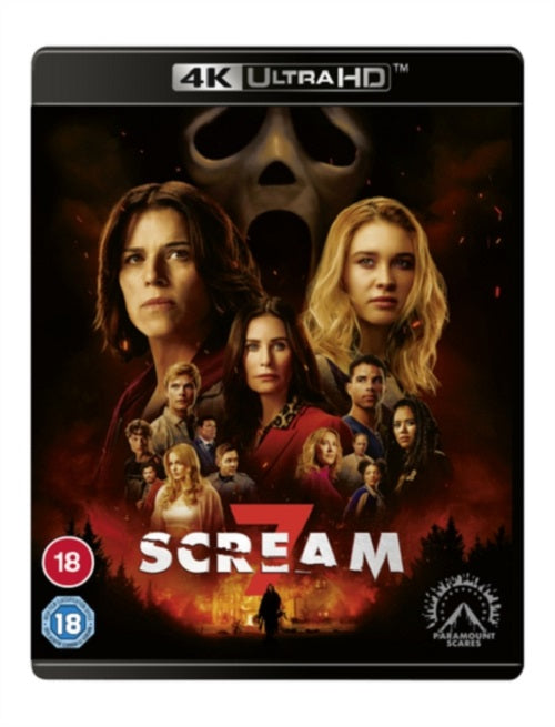 Scream 7 (Neve Campbell) Seven New 4K Ultra HD Region B Blu-ray Presale