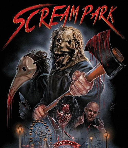 Scream Park (Dean Jacobs Nivek Ogre Nicole Beattie) Blu-ray + Poster Presale