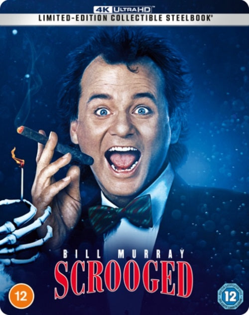 Scrooged Limited Edition New 4K Ultra HD Region B Blu-ray + Steelbook Presale