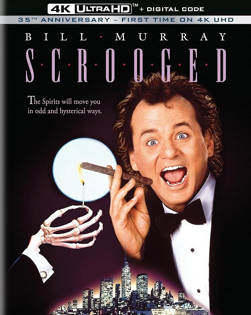 Scrooged (Bill Murray Karen Allen John Forsythe) New 4K Mastering Blu-ray