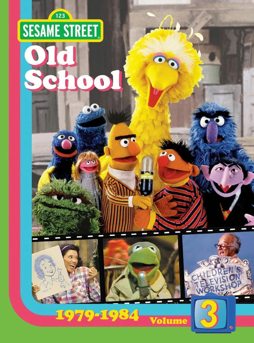 Sesame Street Old School Volume 3 Three 1979 - 1984 New DVD Region 1