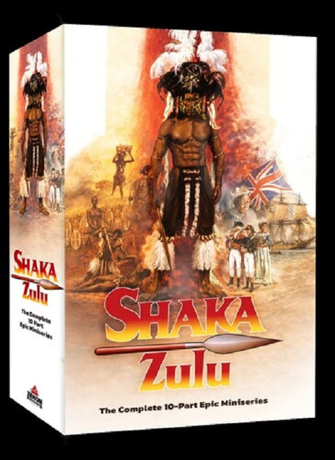 Shaka Zulu The Complete Miniseries (Dudu Mkhize Gordon Jackson) DVD Presale