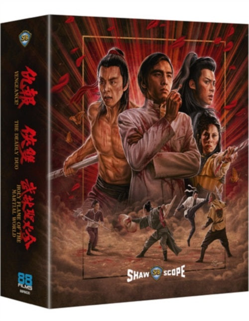 Shawscope Triple New Region B Blu-ray Box Set Presale