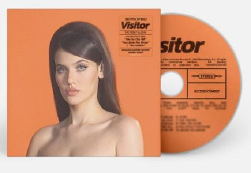 SIENNA SPIRO Visitor Signed Insert New CD Presale