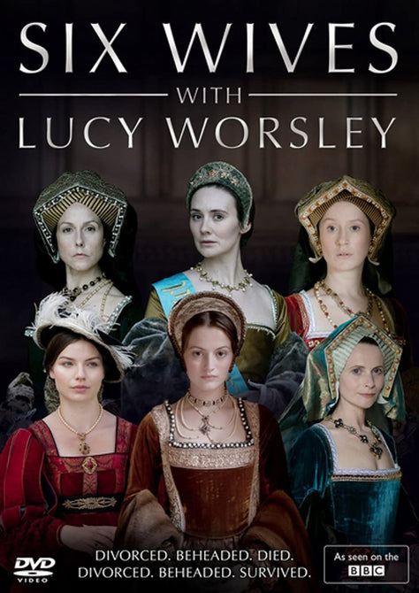 Six Wives with Lucy Worsley 3 Part BBC Series Season Henry VIII's Wives New DVD
