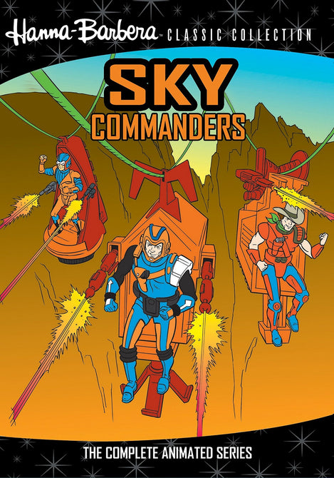 Sky Commanders The Complete Animated Series Hanna Barbera New Region 4 DVD