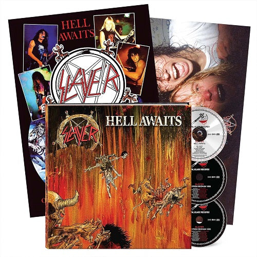 Slayer Hell Awaits 40th Anniversary Edition 3 Disc New CD Box Set Presale