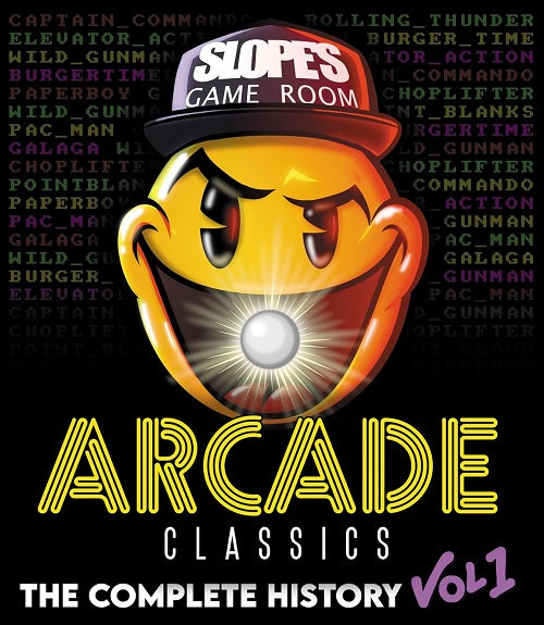 Slopes Game Room Arcade Classics the Complete History Volume 1 Blu-ray Presale