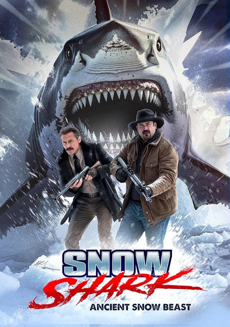 Snow Shark Ancient Snow Beast (Sam Qualiana Michael O'Hear) New DVD Presale
