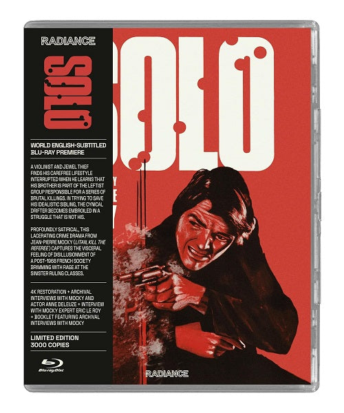 Solo (Jean-Pierre Mocky Sylvie Breal) New Blu-ray + Booklet Presale