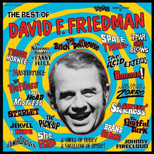 Something Weird The best of David F Friedman New CD + DVD