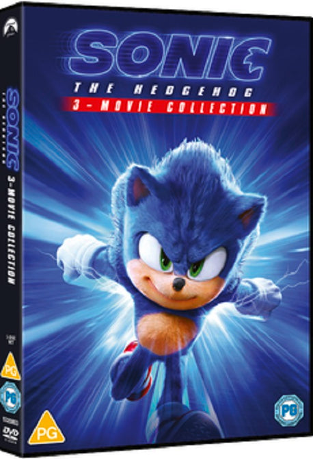 Sonic The Hedgehog Collection 1 2 3 Films New DVD Box Set Presale