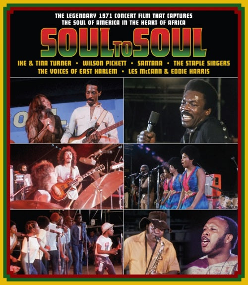 Soul to Soul (Ike Turner Tina Turner Wilson Pickett) Region B Blu-ray Presale