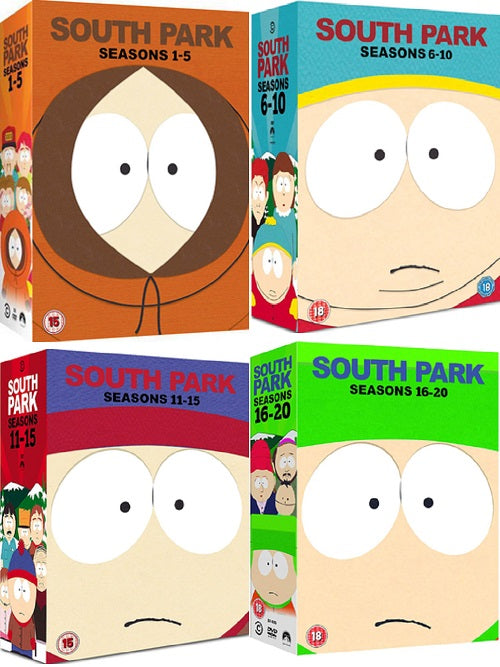 South Park Complete Seasons 1 20 New Region 4 Dvds Kishkash Entertainment 3258