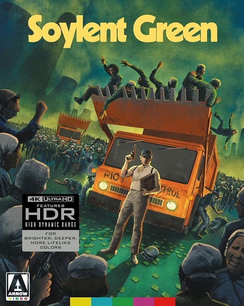 Soylent Green (Charlton Heston) Limited Edition New 4K Ultra HD Blu-ray Presale