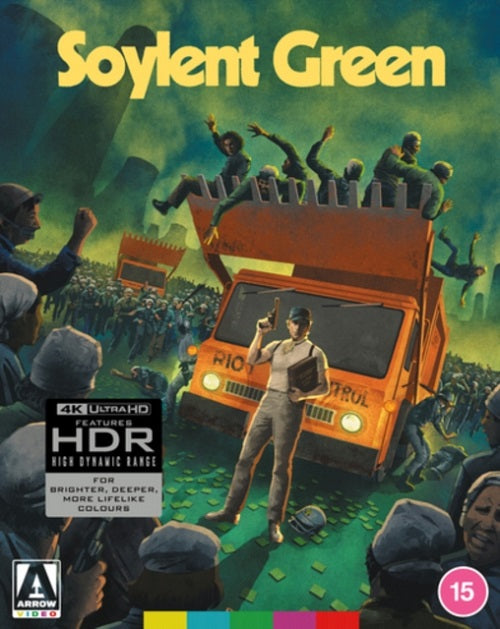 Soylent Green Limited Edition New 4K Ultra HD Region B Blu-ray Presale