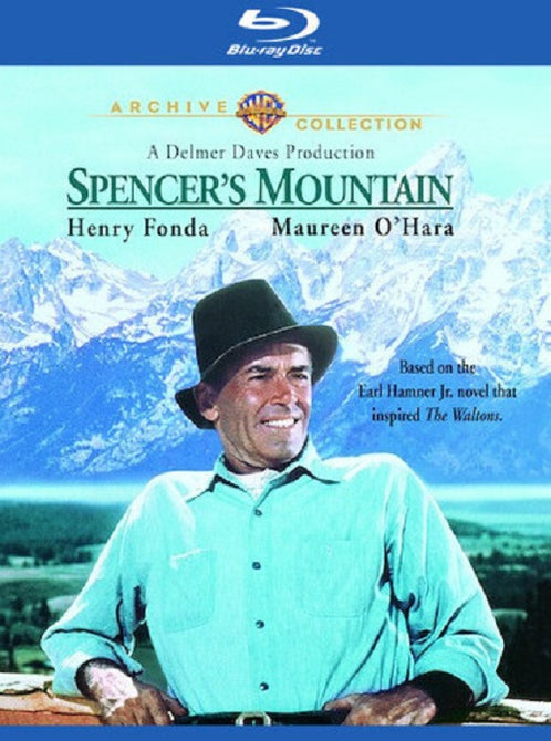 Spencer's Mountain (Henry Fonda) New Region B Blu-ray Spencers Mountain
