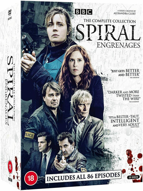 Spiral The Complete Series 1 - 8 Season 1 2 3 4 5 6 7 8 22xDIscs New DVD