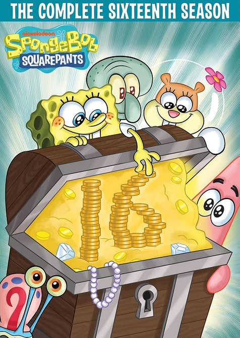 SpongeBob SquarePants Season 16 Series Sixteen Sixteenth New DVD Presale