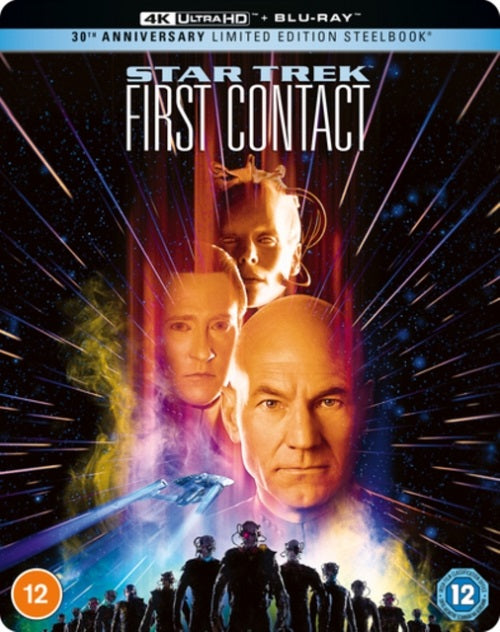 Star Trek VIII First Contact 8 Eight 4K Limited Steelbook Reg B Blu-ray Presale