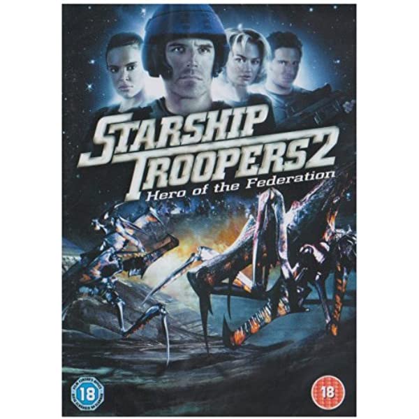 Starship Troopers 2 Hero of the Federation Two New Region 4 DVD