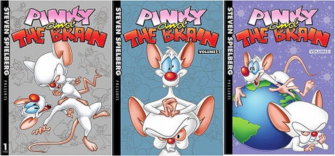 Steven Spielberg Presents Pinky and the Brain Volumes 1 2 3 Vol  R DVD