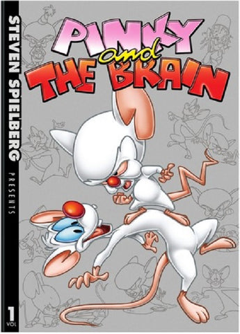Steven Spielberg Presents Pinky and the Brain Volume 1 & Vol One Region 4 DVD