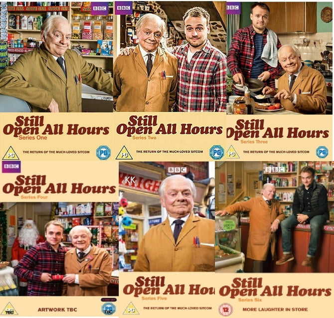 Still Open All Hours Series 1 2 3 4 5 6 Series 1-6 Complete Region 4 DVD
