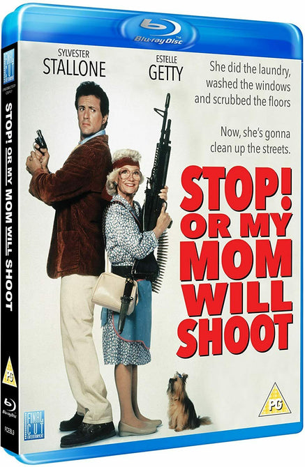 Stop Or My Mom Will Shoot (Sylvester Stallone, Estelle Getty) Region B Blu-ray