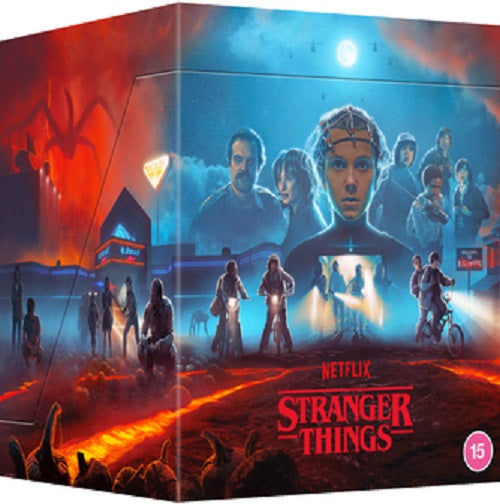 Stranger Things 1 2 3 4 5 Complete Series Collection Deluxe Lmtd Reg B Blu-ray