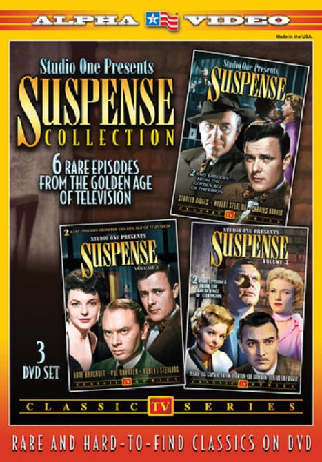 Studio One Presents Suspense Collection (Yul Brynner) New DVD Presale