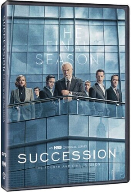 Succession Season 4 Series Four Fourth (Brian Cox Jeremy Strong) New DVD