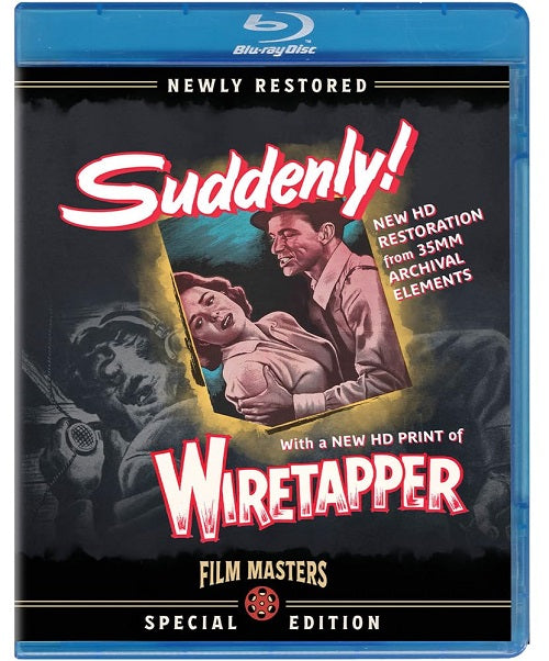 Suddenly 1954 with Bonus Film Wiretapper 1955 (Frank Sinatra) Blu-ray Presale