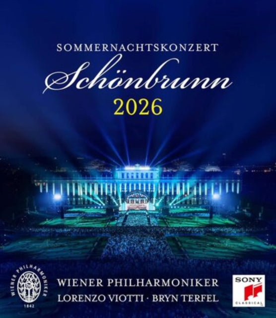 Summer Night Concert 2026 Wiener Philharmoniker Viotti Region B Blu-ray Presale