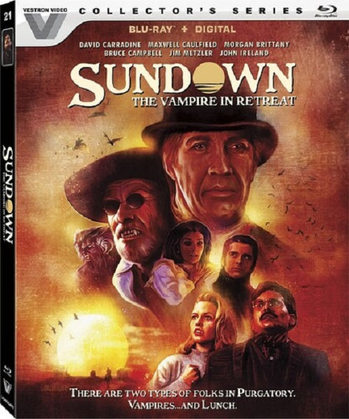 Sundown The Vampire in Retreat (David Carradine Bruce Campbell) New Blu-ray
