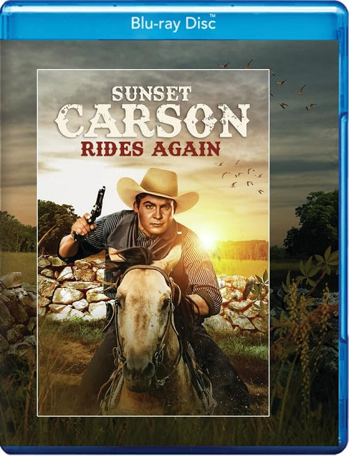 Sunset Carson Rides Again (John Cason Sunset Carson) New Blu-ray Presale