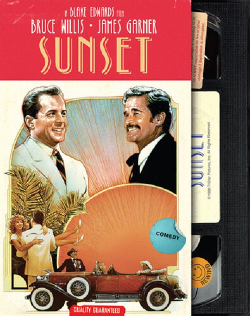 Sunset Retro VHS Packaging (Kathleen Quinlan James Garner) New Blu-ray Presale