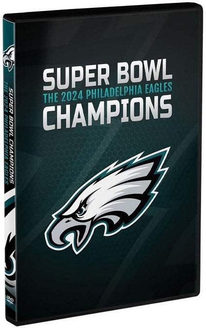 Super Bowl Champions The 2024 Philadelphia Eagles (Jalen Hurts) New DVD Presale