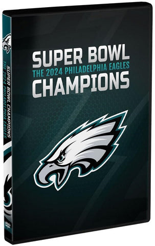 Super Bowl Champions The 2024 Philadelphia Eagles (Jalen Hurts) New DVD Presale