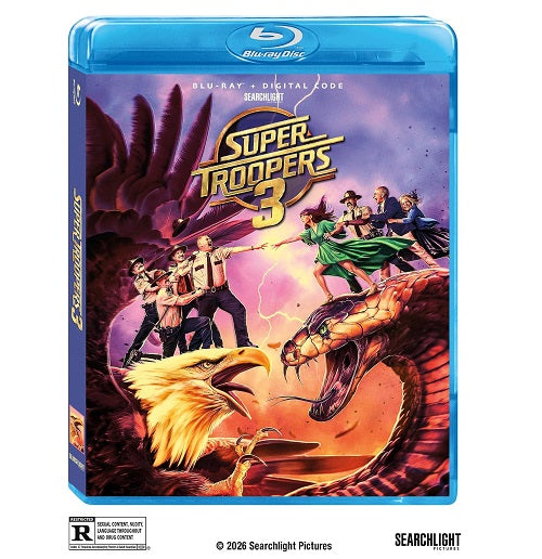 Super Troopers 3 (Jay Chandrasekhar) Three New Blu-ray + Digital Presale